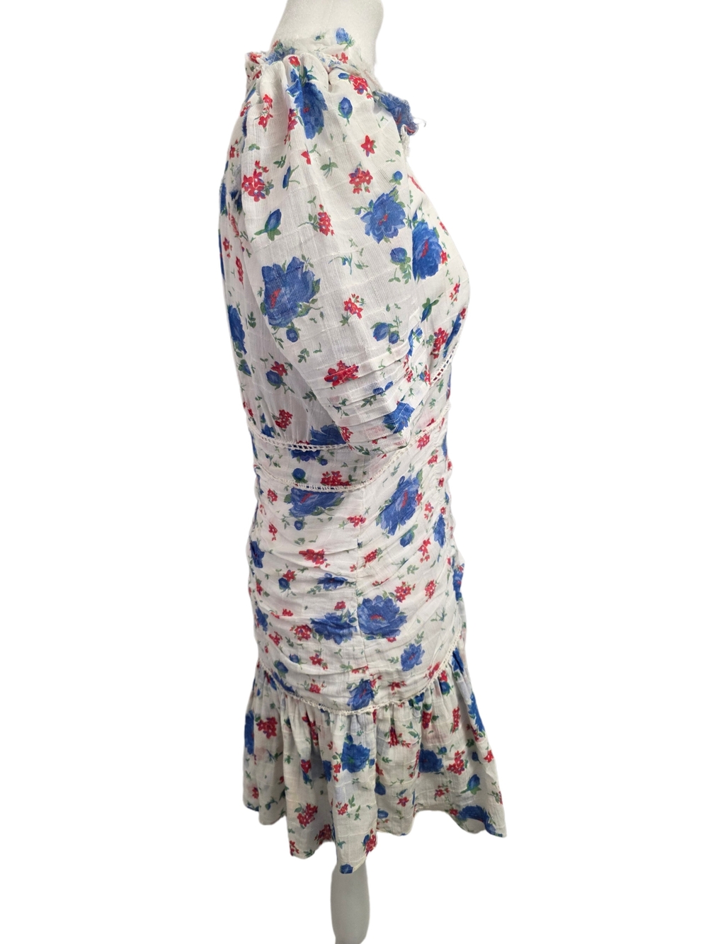 LoveShackFancy Arlo Floral Print dress Size 6 *With Stains* - Picture 9 of 16